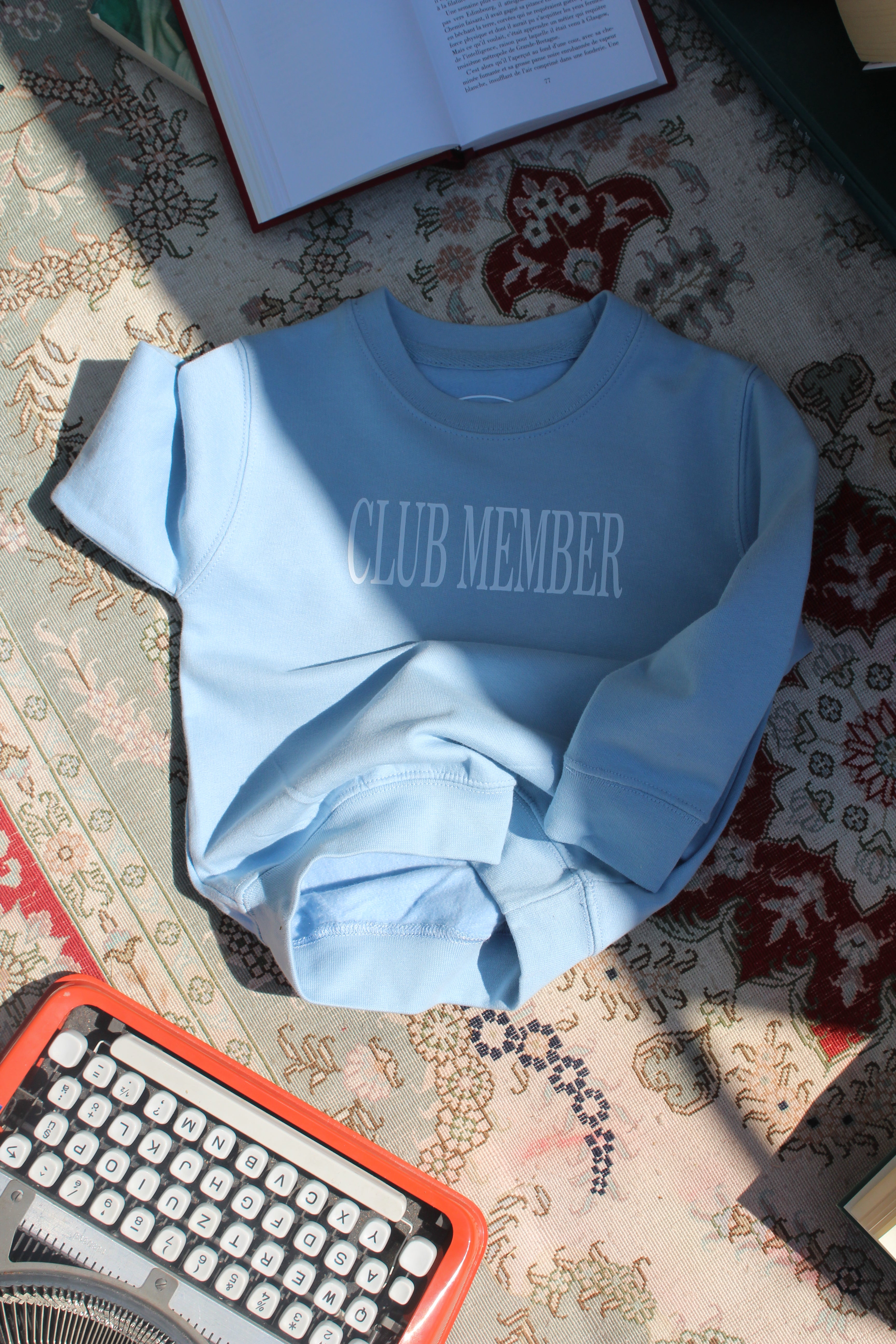 Club Member - CK401 Kid Sweatshirt Baby Blue