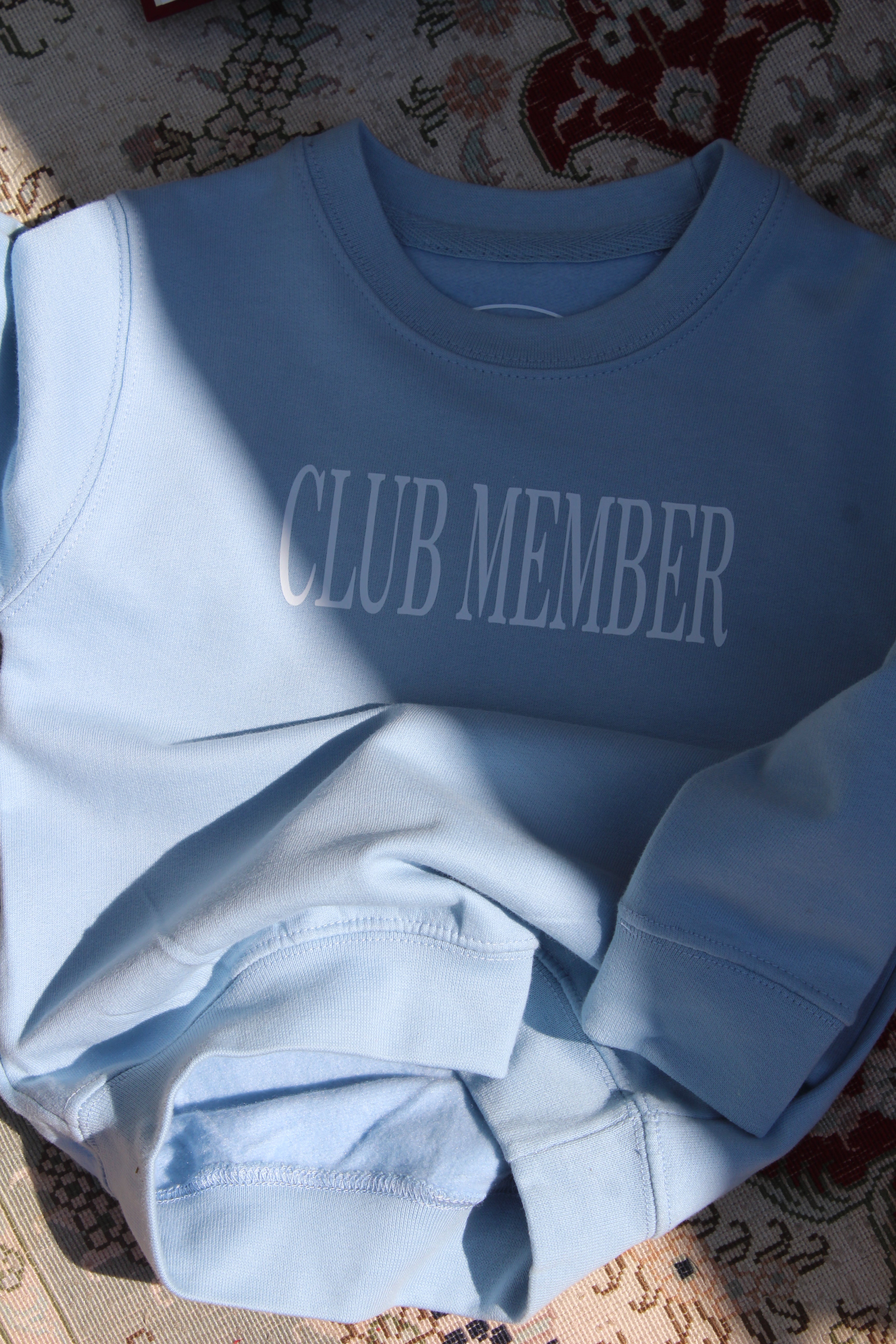Club Member - CK401 Kid Sweatshirt Baby Blue