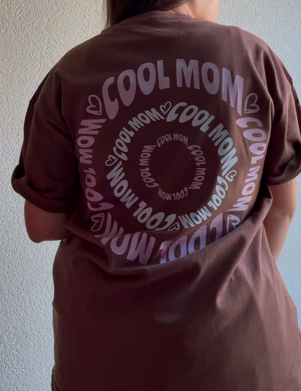 TYPE C(OOL) Chocolat Pink - Oversized Tee
