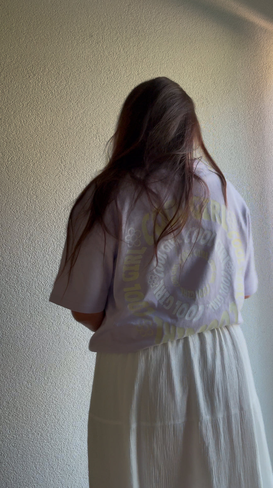 TYPE C(OOL) Lavender Yellow - Oversized Tee