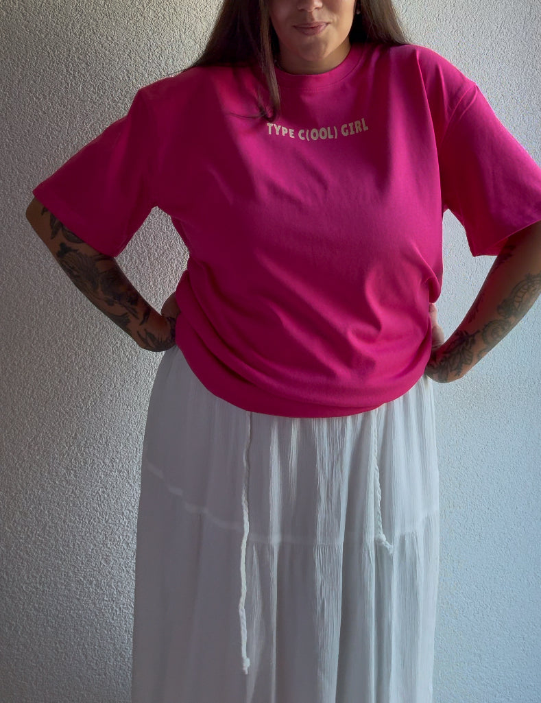 TYPE C(OOL) Barbie Yellow - Oversized Tee LIMITED EDITION