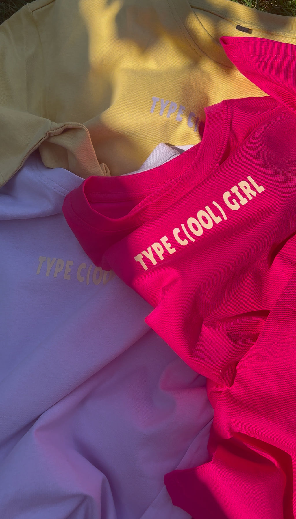 TYPE C(OOL) Barbie Yellow - Oversized Tee LIMITED EDITION
