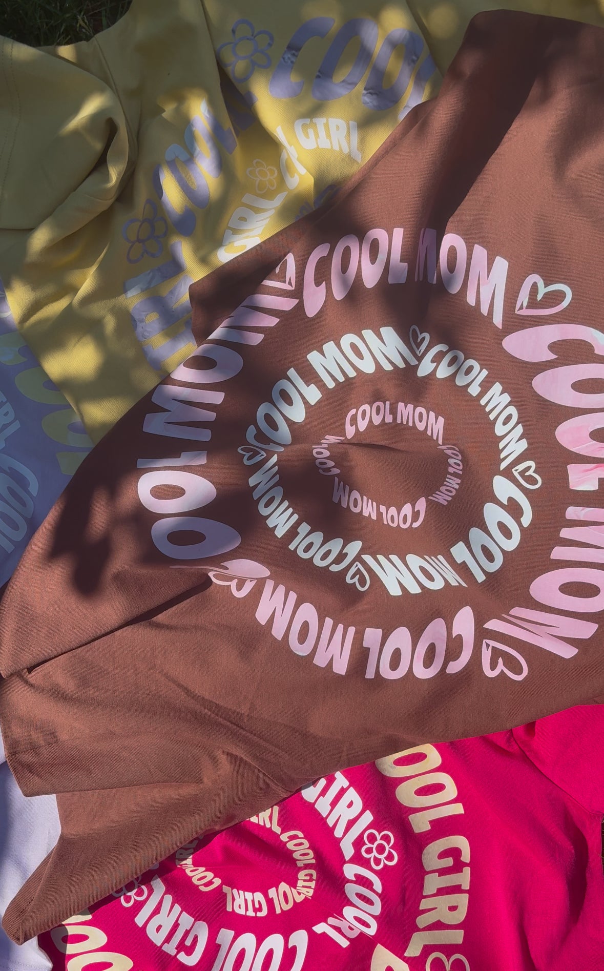 TYPE C(OOL) Chocolat Pink - Oversized Tee