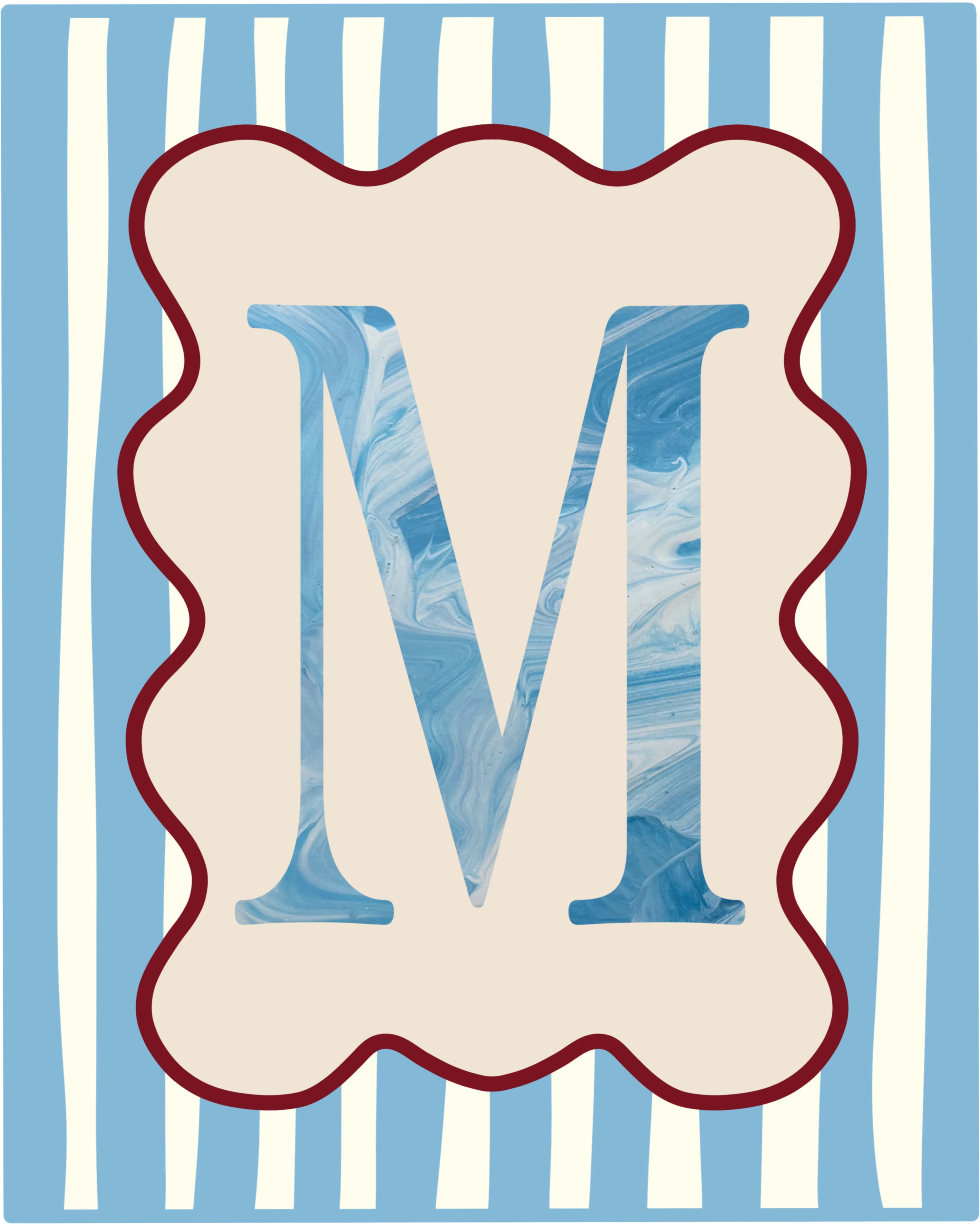 Signature WOMAN BOXY Tee - CK503 Baby Blue